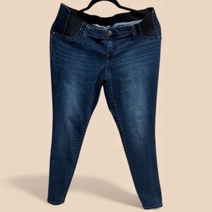 Women's Maternity  Blue Jean Pants Jeggings